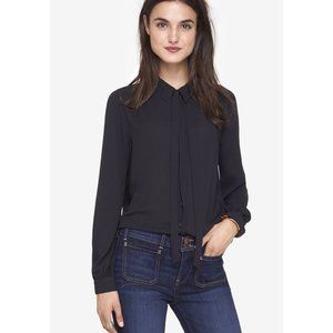 Tie neck top